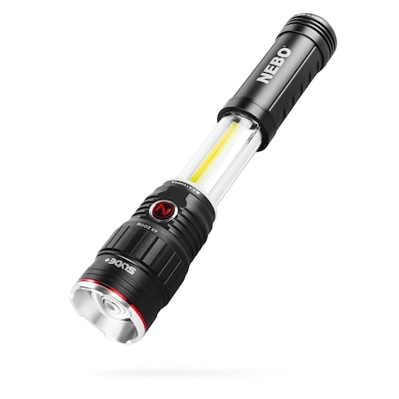 2-in-1 Sliding 400 Lumen LED Flashlight And Work Light